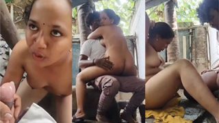 Desi Mallu Horny Gf Blowjob – Outdoor Fucking Watch