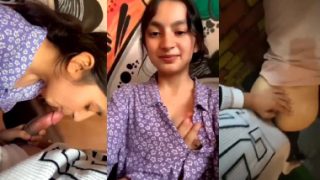 Nepali Teen Babe Blowjob – Doggy Sex With BF