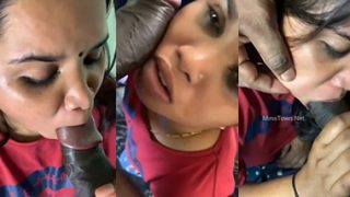 Desi Indian Mallu Girl Deep Blowjob Fucking