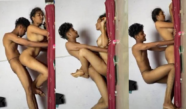 Nepali College Couple – Fuck in Doggy at Home Nude