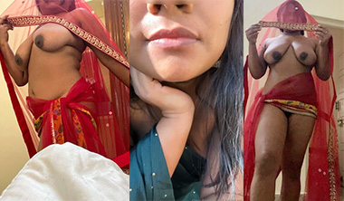 Horny Mallu Girl In Saree Blowjob –  Doggy Sex Mms