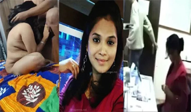 Tamil Office Girl Blowjob – Threesome Nude Sex