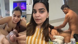 Desi Mallu Girl Blowjob – Nude Fuck in Doggy Style