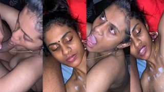 Desi Mallu Wife Blowjob – Riding Sex With Cumshot